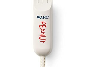 Wahl Professional Classic White Peanut Hair and Beard Clipper/Trimmer - Great for Professional Barbers and Stylists - Powerful Rotary Motor