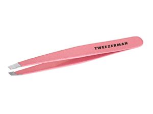 Tweezerman Exclusive Tea Rose Slant Tweezer - Hair Removal Tweezers