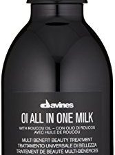 Davines OI All in One Milk | Hair Milk Spray | Powerful Hair Detangler + Heat Protection | Smoothes Frizzy Hair | 4.56 Fl Oz