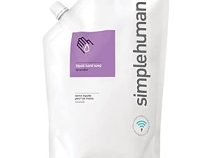 simplehuman Lavender Moisturizing Liquid Hand Soap Refill Pouch