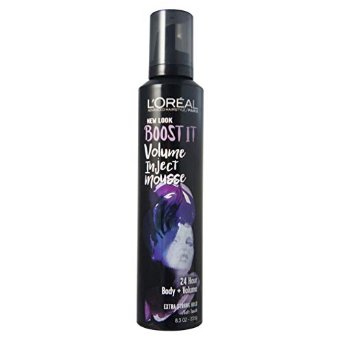 L'Oreal Paris Hair Care Advanced Hairstyle Boost It Volume Inject Mousse L'Oreal Paris Hair Care Advanced Hairstyle Boost It Volume Inject Mousse
