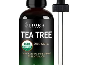 Tea Tree Essential Oil by Fiora Naturals- 100% Pure Organic Tea Tree Oil