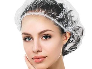 Auban 100PCS Disposable Shower Caps
