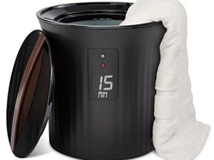 Live Fine Towel Warmer | Bucket Style Luxury Heater with LED Display