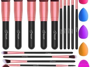 BESTOPE PRO 16Pcs Makeup Brushes Set