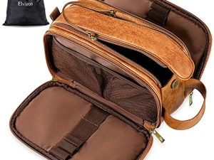 Elviros Toiletry Bag for Men
