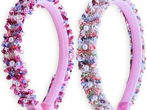 FROG SAC 2 Confetti Headbands for Girls