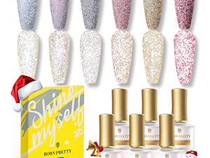 BORN PRETTY Reflective Glitter Gel Polish