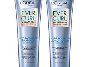 L'Oréal Paris Hair Care EverCurl Sulfate Free Shampoo & Conditioner Kit