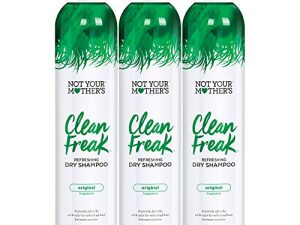 Not Your Mother's Clean Freak Original Dry Shampoo (3-Pack) - 7 oz - Refreshing Dry Shampoo - Instantly Absorbs Oil for Refreshed Hair